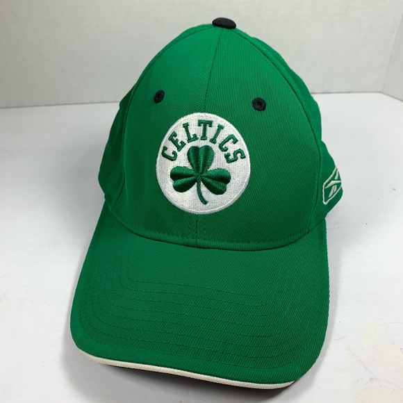 NWOT Reebok NBA Boston Celtics Baseball Hat OSFA - Picture 1 of 6